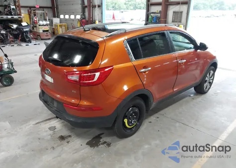 2011 Kia Sportage Ex/Sx from USA, damaged, VIN KNDPC3A22B7035835